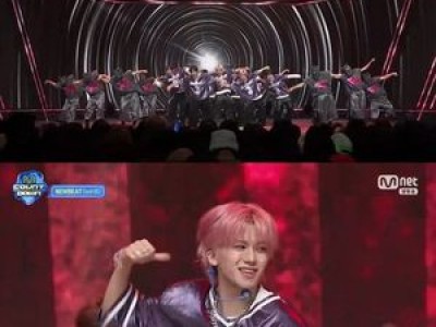 뉴비트가 엠카운트다운을 뒤흔들었다