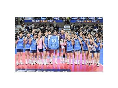 김연경 은퇴투어로 배구여제 마지막 경기 장식