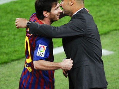 Pep 과르디올라 메시 재회 거절 국가대표 감독으로 이적?
