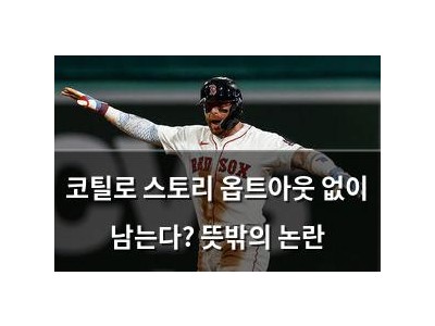 코틸로 스토리 옵트아웃 없이 남는다? 뜻밖의 논란