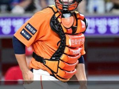 한화 이글스 백업 포수 자리는 뜨거운 경쟁 중