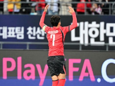 손흥민 A매치 최다골 기록 깨며 한국축구 역사에 이름 남김